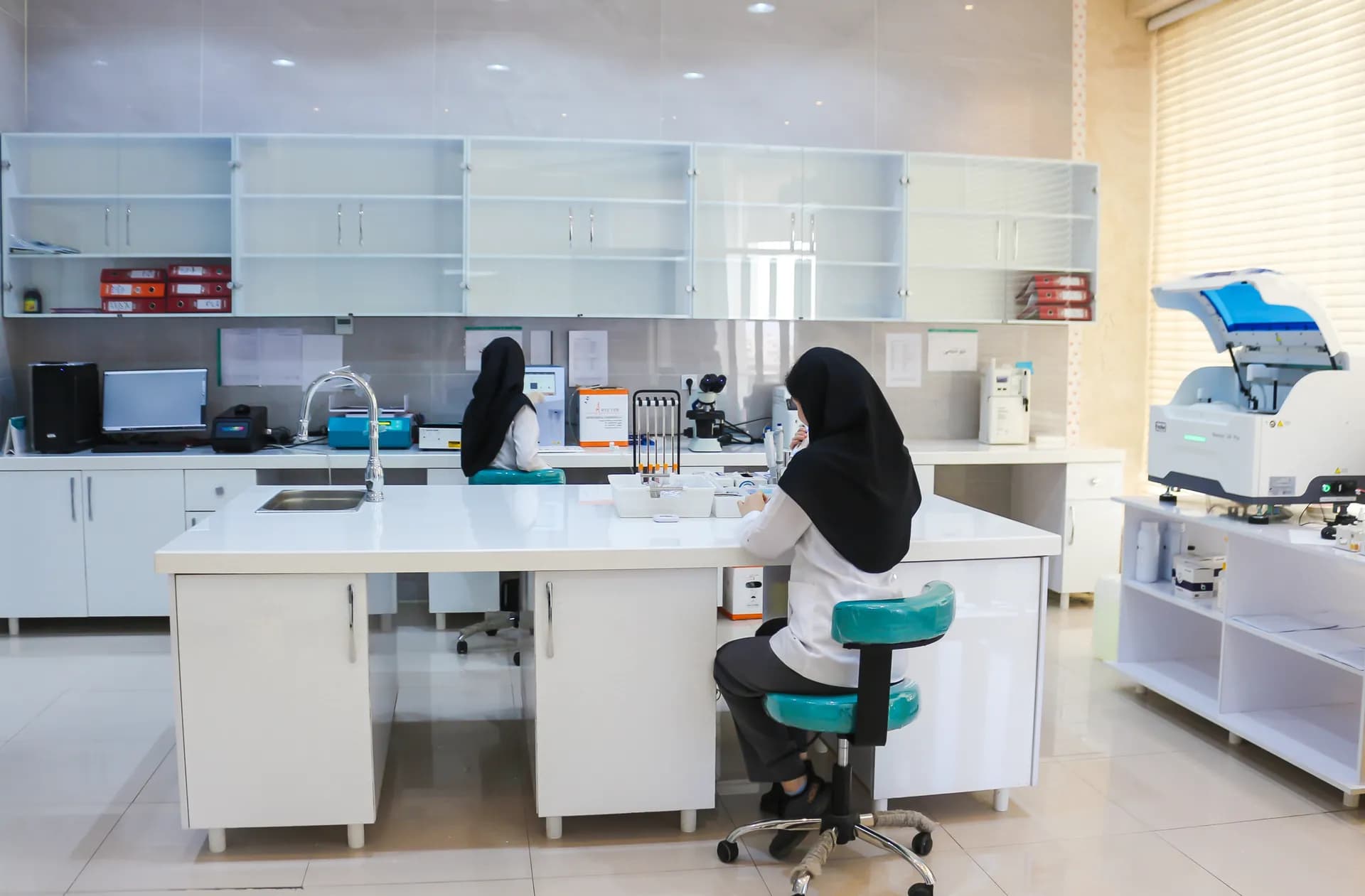بخش نمونه گیری آزمایشگاه